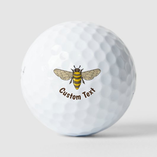 Honeybee Golf Balls Golfball (Vorderseite)