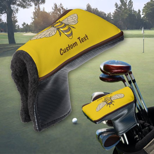 Honeybee Golf Head Cover Golf Headcover