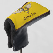 Honeybee Golf Head Cover Headcover (3/4 Vorderseite)