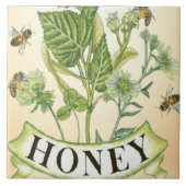 Honeybee Haven Fliese (Vorderseite)