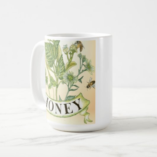 Honeybee Haven Kaffeetasse (Vorderseite Links)