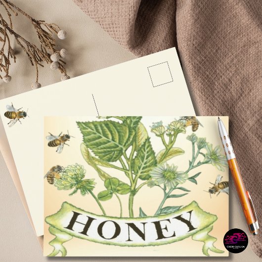 Honeybee Haven Postkarte