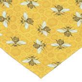 Honeybee Honeycomb Bee Beehive Pattern Party Kurzer Tischläufer (Ecke)