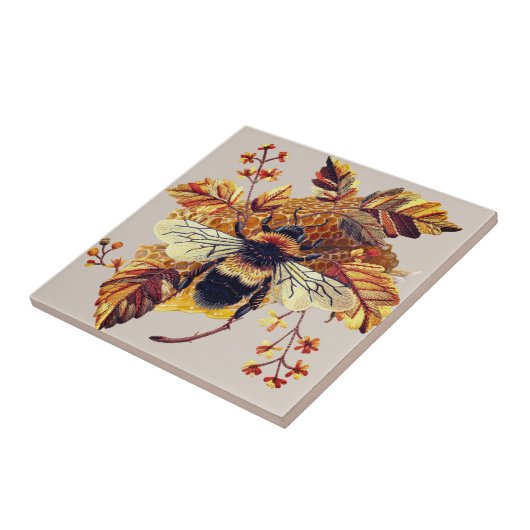 HoneyBee HoneyComb Herbst | Fliese (Seite)