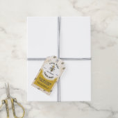 Honeybee Honeycomb Honey Jar Geschenkanhänger (Mit Garn)