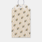 Honeybee Honeycomb Honey Jar Geschenkanhänger (Rückseite)