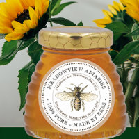 Honeybee Kraft für das Produktetikett