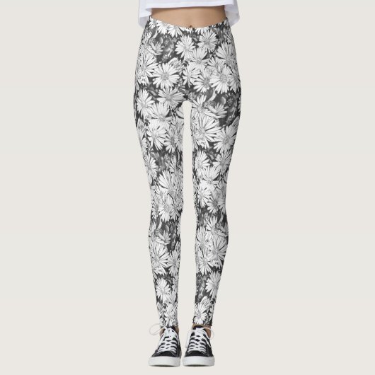 Honeybee Leggings Blume Kunst, Dichtung und Musik (Vorderseite)