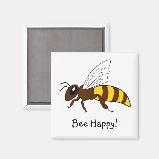 Honeybee Magnet (Vorderseite/Rückseite)