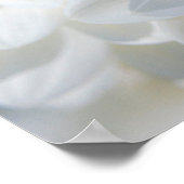 Honeybee on a Dahlia Poster (Ecke)