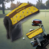 Honeybee Pattern Golf Headcover