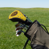 Honeybee Pattern Golf Headcover (In SItu)