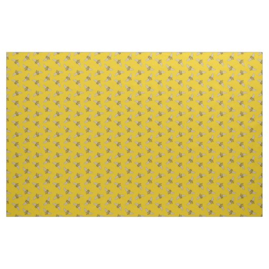 Honeybee Pattern Stoff (Yard (91,4 cm))