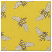 Honeybee Pattern Stoff (Nahaufnahme)