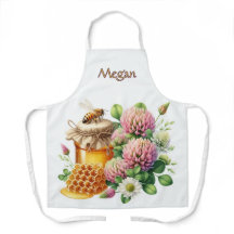 Honeybee Red Clover Ihr Name