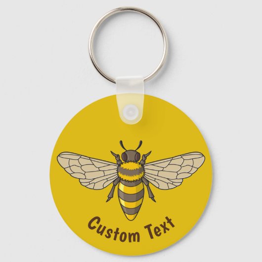 Honeybee-Schlüsselanhänger Schlüsselanhänger (Vorderseite)