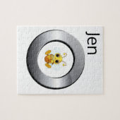 Honeybee Silver Jigsaw Puzzle (Horizontal)