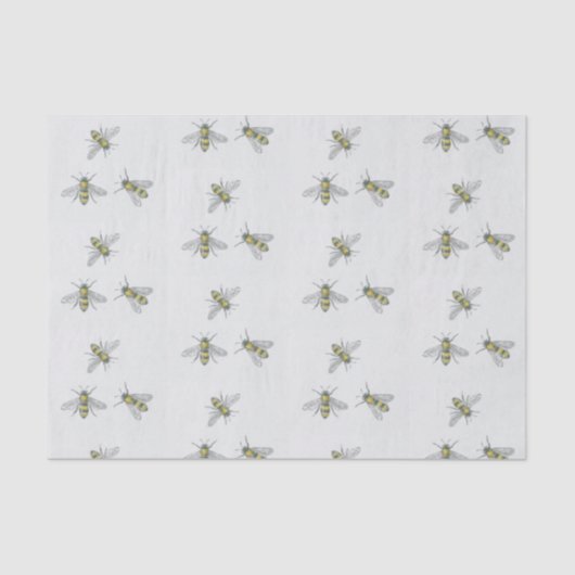 Honeybee Swarm Beekeeper Geschenkpapier Seidenpapier (Vorderseite)