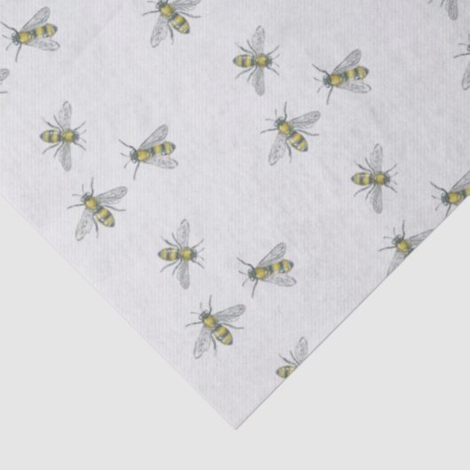 Honeybee Swarm Beekeeper Geschenkpapier Seidenpapier (Ausschnitt)