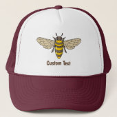Honeybee Trucker Hat Truckerkappe (Vorderseite)
