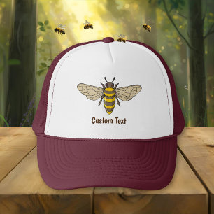 Honeybee Trucker Hat Truckerkappe