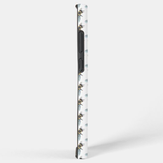 Honeybee (weiß) - Samsung (S22 Ultra) Case Samsung Galaxy Hülle (Rechte Seite)