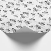 Honeybee Wrapping Paper Honeybee Wrapping Paper Geschenkpapier (Ecke)