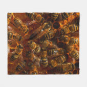 HONEYBEES 7 FLEECEDECKE (Vorderseite (Horizontal))