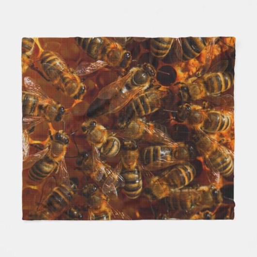 HONEYBEES 7 FLEECEDECKE (Vorderseite (Horizontal))