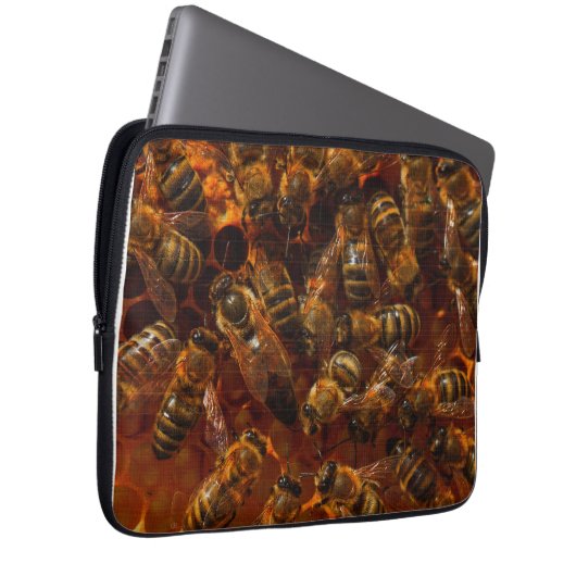 HONEYBEES 7 LAPTOPSCHUTZHÜLLE (Vorne Rechts)