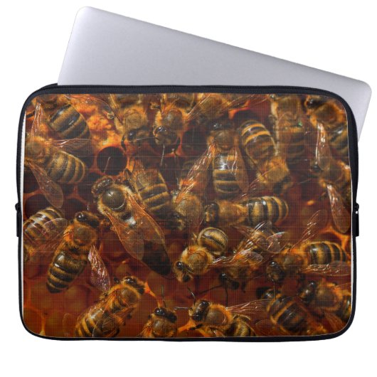 HONEYBEES 7 LAPTOPSCHUTZHÜLLE (Vorderseite)