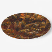 HONEYBEES 7 PAPPTELLER (Schrägansicht)