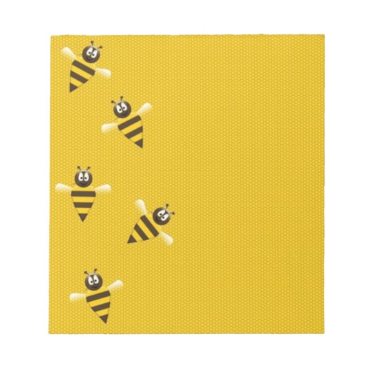Honeybees Notepad Notizblock (Vorderseite)