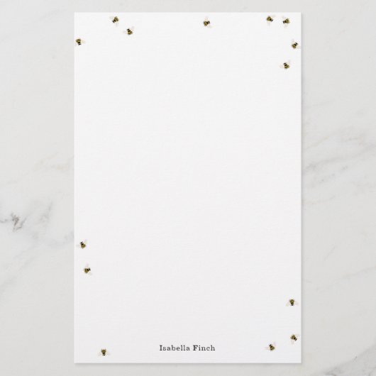 Honeybees Stationery (Vorderseite)