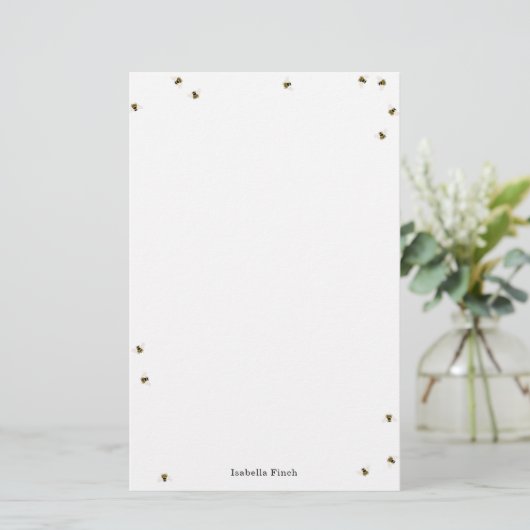 Honeybees Stationery (Stehend Vorderseite)