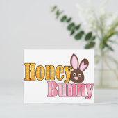 honeybunny.png postkarte (Stehend Vorderseite)