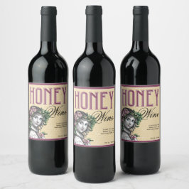 Honeychild Wine Mead Weinetikett