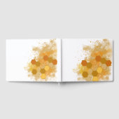 Honeycomb Alcohol Ink Gästebuch (Voll)