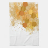 Honeycomb Alcohol Ink Geschirrtuch (Vertikal)