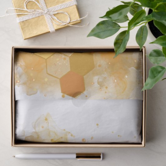 Honeycomb Alcohol Ink Seidenpapier (Geschenk)