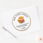 Honeycomb Apiary Honeycomb Runder Aufkleber (Umschlag)