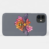 Honeycomb Bee Case-Mate iPhone Hülle (Rückseite (Horizontal))