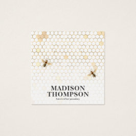 Honeycomb Bee Earring Display