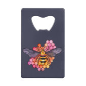 Honeycomb Bee Geldbeutel Flaschenöffner (Vorderseite)