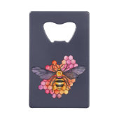 Honeycomb Bee Geldbeutel Flaschenöffner (Rückseite)