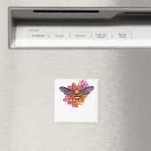 Honeycomb Bee Magnet (In Situ (Geschirrspüler))