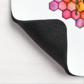 Honeycomb Bee Mousepad (Ecke)