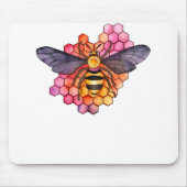Honeycomb Bee Mousepad (Vorne)