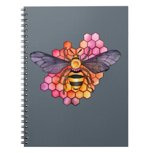 Honeycomb Bee Notizblock (Vorderseite)