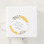 Honeycomb Bee Summer Baby Dusche Danke Geschenkanhänger (Beispiel)